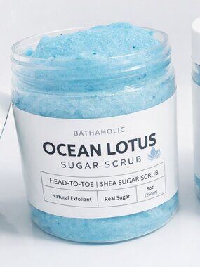 🌊 OCEAN LOTUS SHEA SUGAR SCRUB